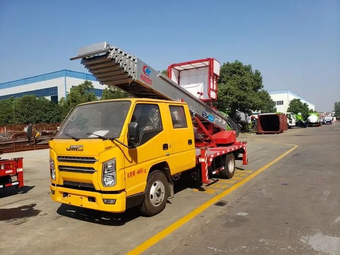 修水县附近云梯车出租 砂石搬运