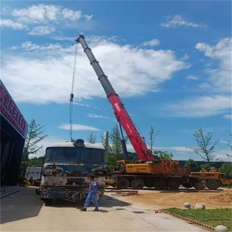 修水县50吨吊车租赁电话一键获取！满足工厂搬迁、设备吊装等多种场景需求